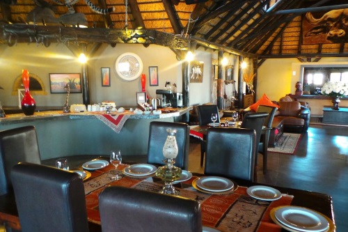 Lapa Lange Lodge restaurant